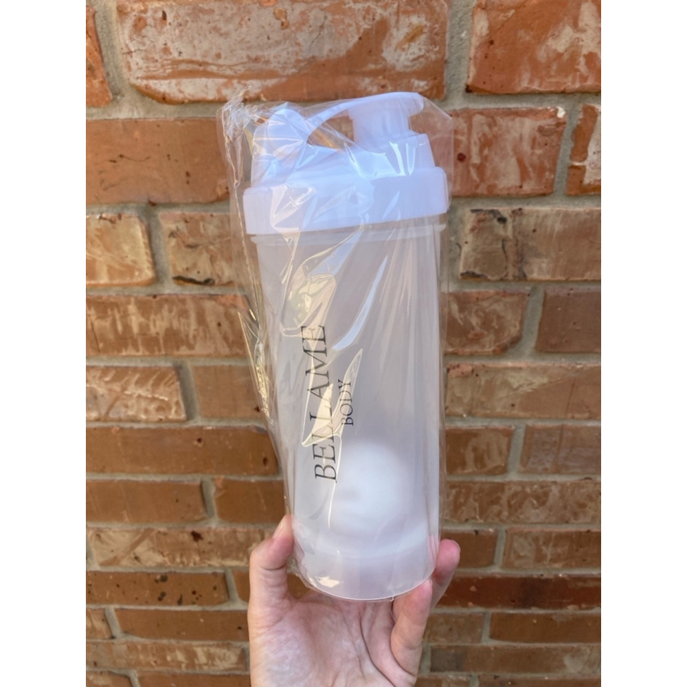 Bellame Body Shaker Bottle White - Picture 3 of 6